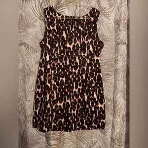 Sofia Vergara Sz 18 Leopard Dress